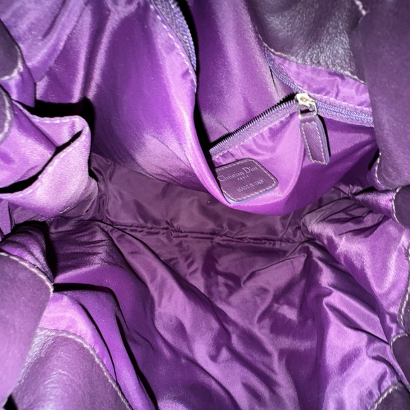 Christian Dior Cannage Satin Charming Handle Bag - Picture 7 of 16